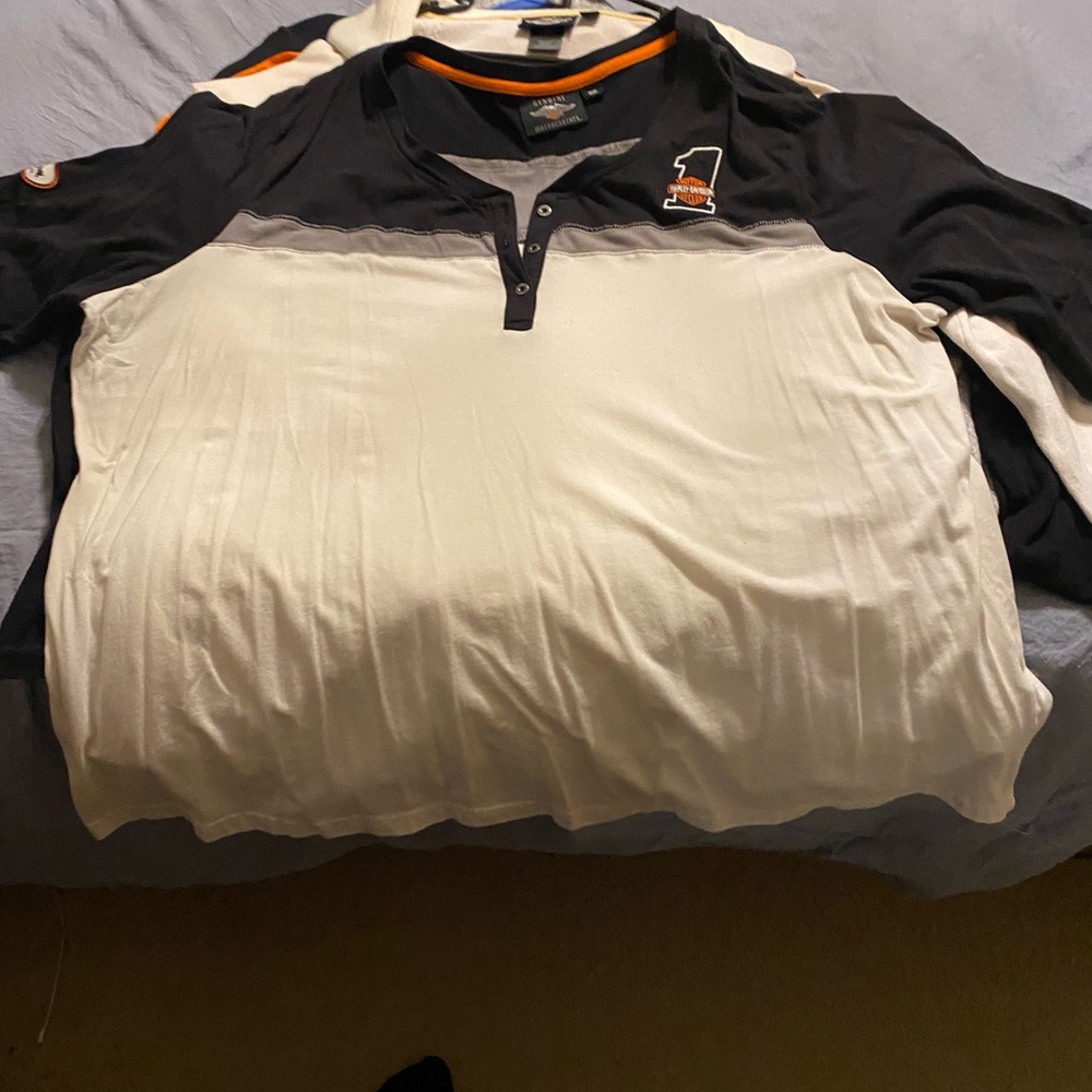 Harley Davidson shoe t sleeve shirt